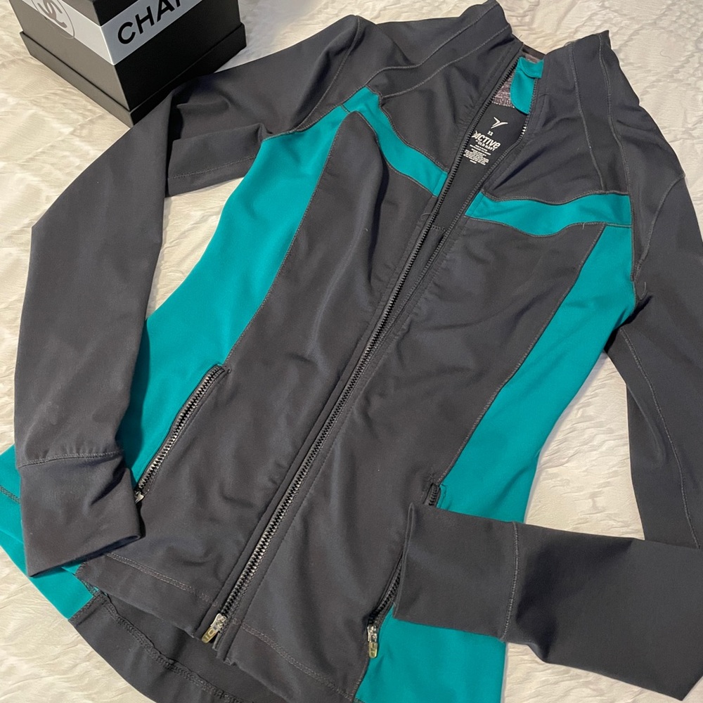 Work out zipper jacket